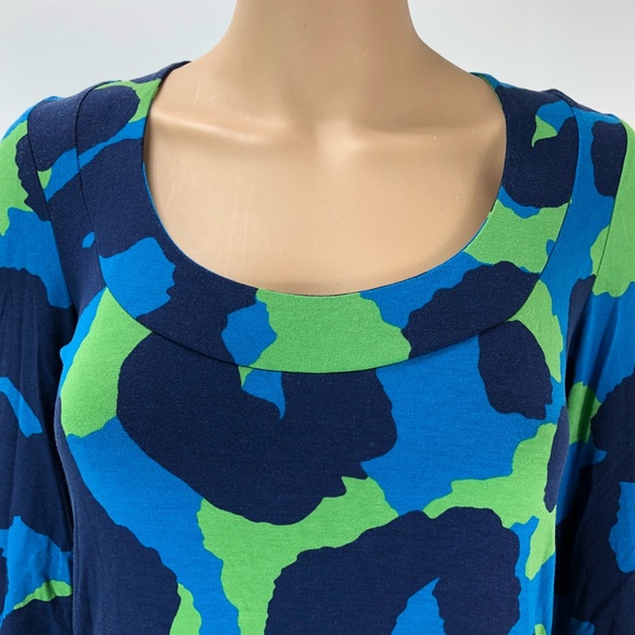 Boden blue long sleeve round neck size 4 dress(24) - Picture 2 of 8
